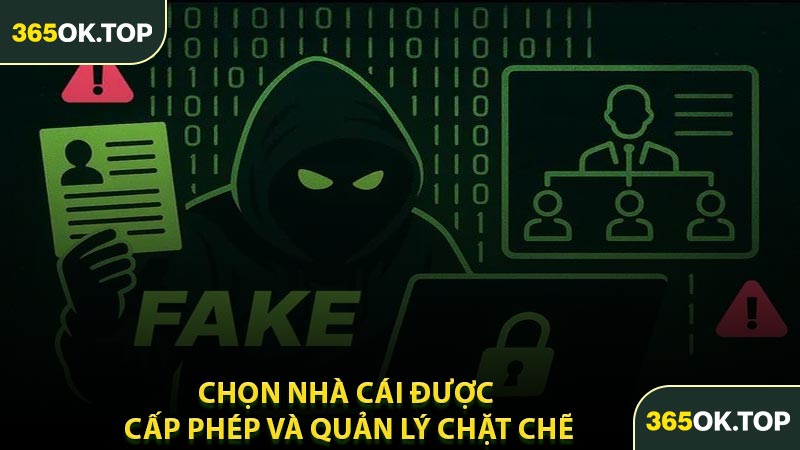 Chọn Nhà Cái Được Cấp Phép Và Quản Lý Chặt Chẽ