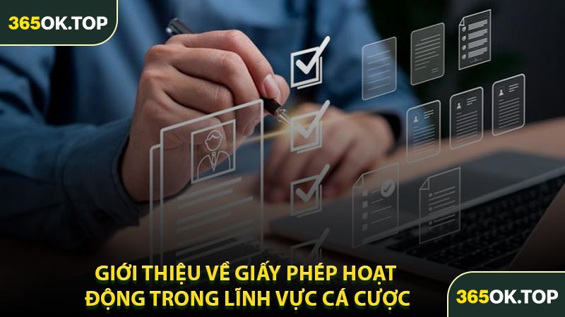 Giới Thiệu Về Giấy Phép Hoạt Động Trong Lĩnh Vực Cá Cược