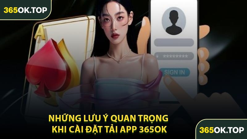 Những Lưu Ý Quan Trọng Khi Cài Đặt Tải App 365OK